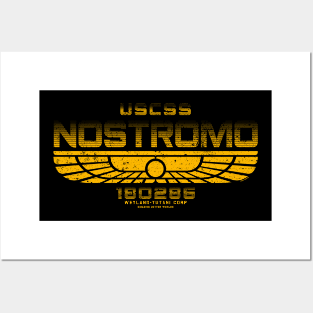 Nostromo (worn) [Roufxis-TP] Wall Art by Roufxis